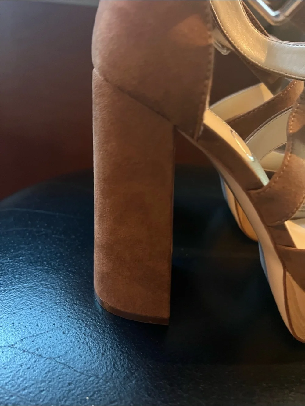 Jessica Simpson chunky platform